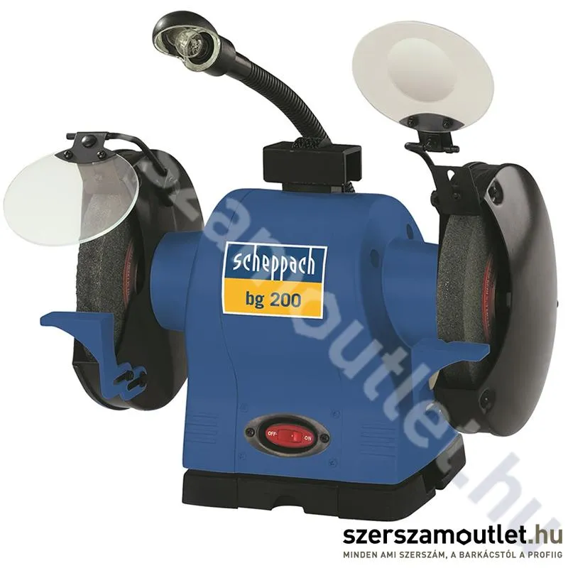 SCHEPPACH BG 200 Kettős köszörű (550W/200mm) (4903105901)