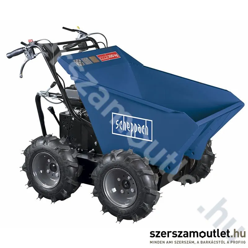 SCHEPPACH DP 3000 Mini dömper, mechanikus billenéssel (max.:300kg) (5908802903)