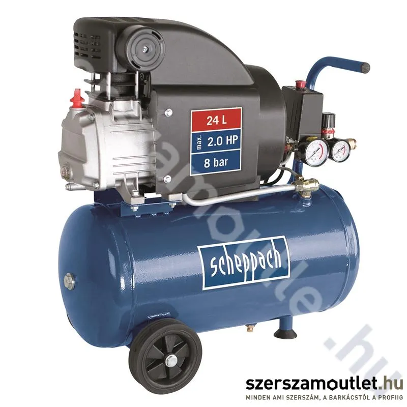 SCHEPPACH HC25 Olajkenésű kompresszor (1500W/24l) (5906115901)