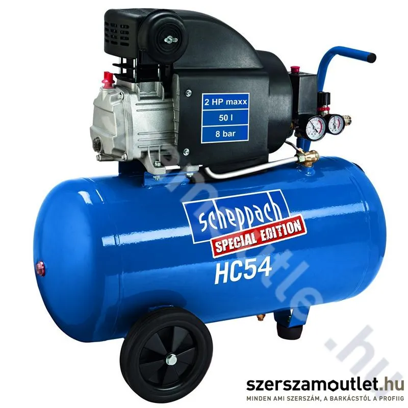 SCHEPPACH HC 54 Olajkenésű kompresszor (1500W/50l) (5906103901)