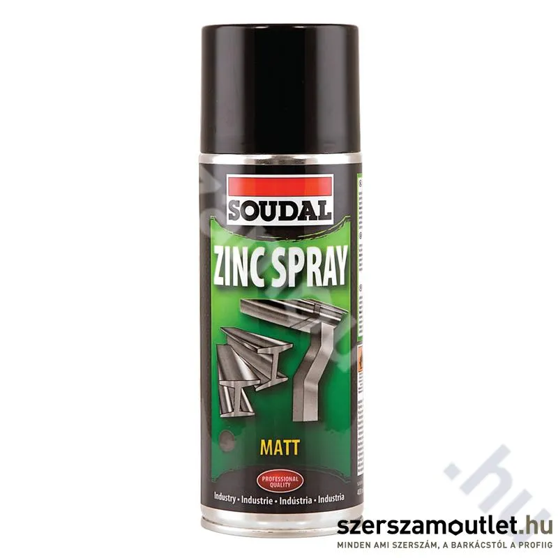 SOUDAL Cink spray Matt 400ml matt (119713) (119713)
