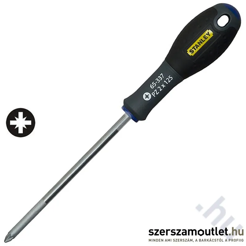 STANLEY FatMax Pozidrive csavarhúzó PZ2x125mm (0-65-337)