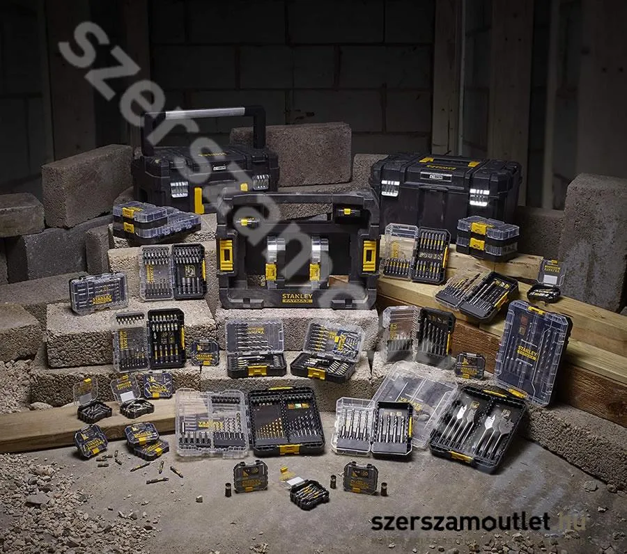 STANLEY SFM 10 részes 50mm Torsion TORX bit készlet + mágneses csavarrögzítő (STA88566-XJ)