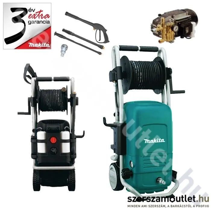 MAKITA HW151 Magasnyomású mosó (2500W/150bar)