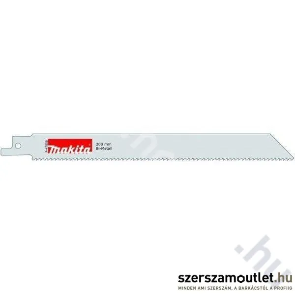 MAKITA Orrfűrészlap Bi-metal 200mm fém/inox (5db) (finom vágás) (P-04949)