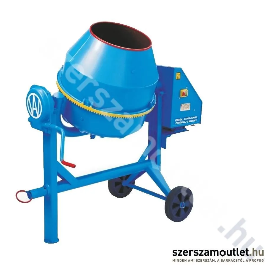 AGRO-WIKT Betonkeverő BWA260 (260/150 liter) 400V (840263) (14-BWA260-400V)