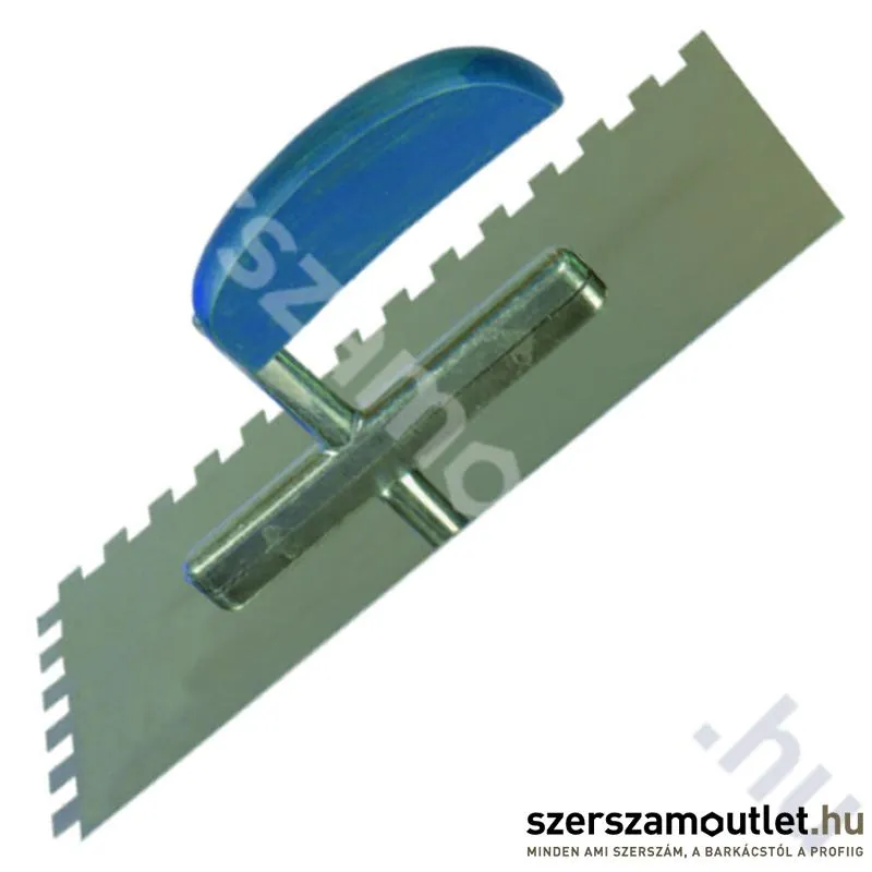 BAUTOOL Fogazott glettelő fa nyéllel (130x270mm/6x6mm) (9130/S06)