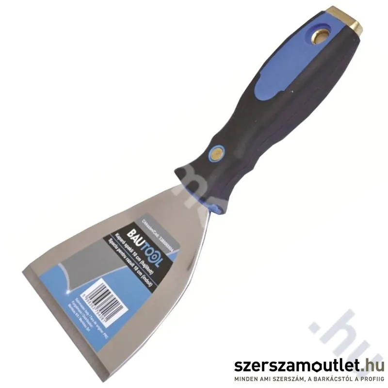 BAUTOOL Kaparó spakli 10cm hajlított Soft, profi (3380060804)