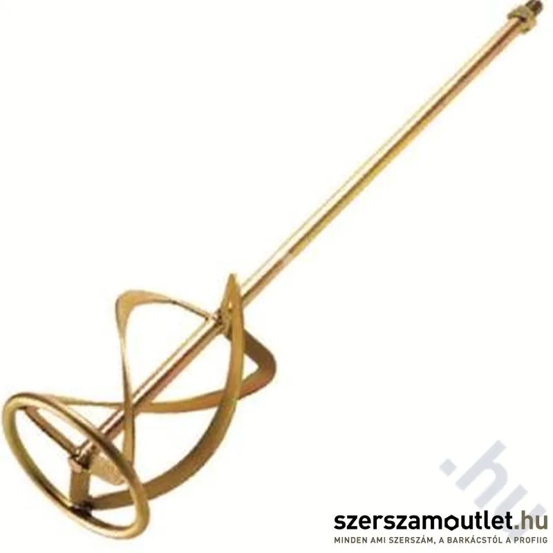 BAUTOOL Habarcskeverő (140x600mm) HS3 M14 horganyzott (menetes)(Lefelé irányuló)