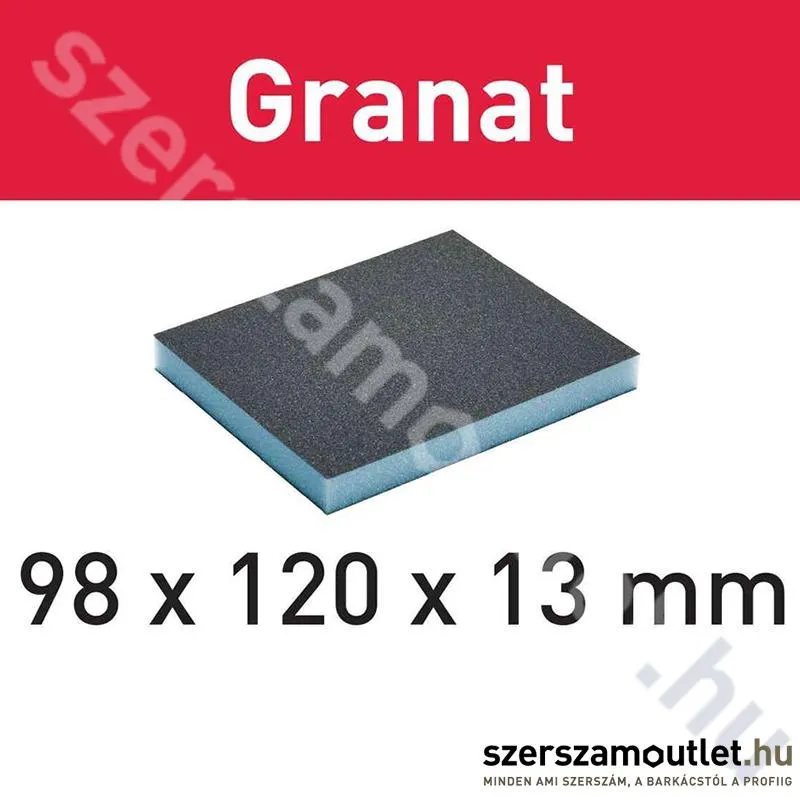 FESTOOL Csiszolószivacs 98x120x13 120 GR/6 (201113)