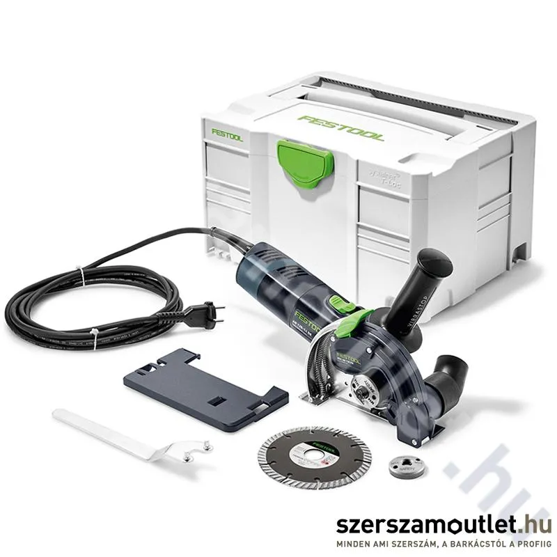 FESTOOL DSC-AG 125 FH-Plus gyémánt bontórendszer, horonymaró, 1 tárcsás (1400W/125mm) (576552)