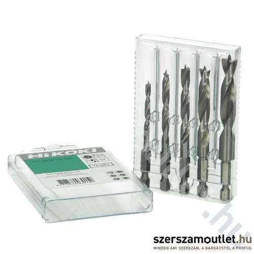 HIKOKI Fafúró készlet hengeres 1/4