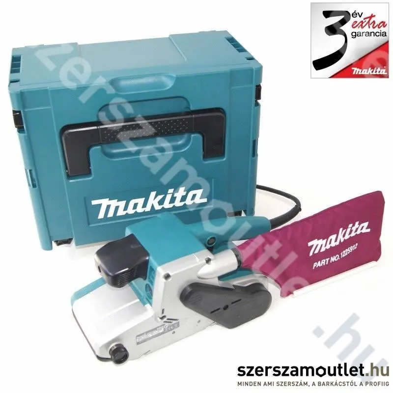 MAKITA 9404J Szalagcsiszoló MAKPAC kofferben (1010W/100x610mm)