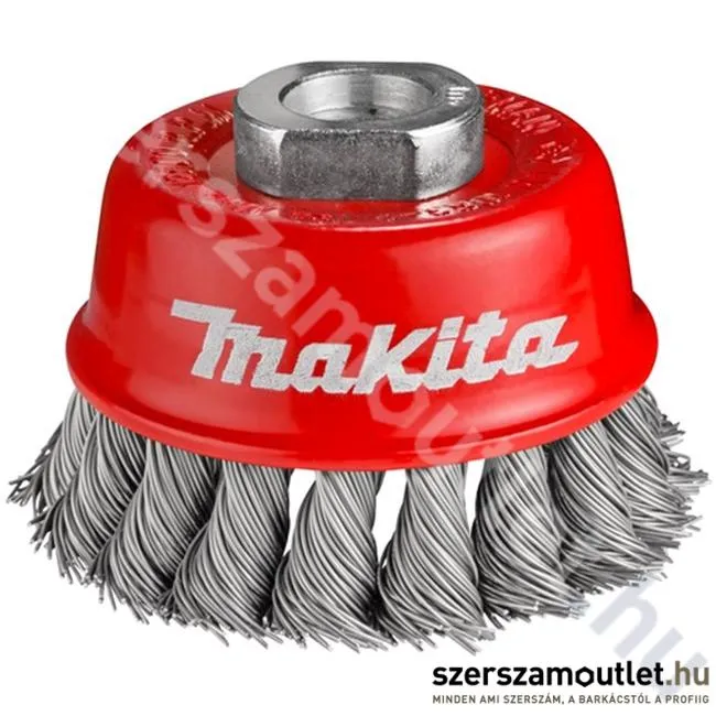 MAKITA Drótkorong 100mm M14 fonott piros (P-04472)