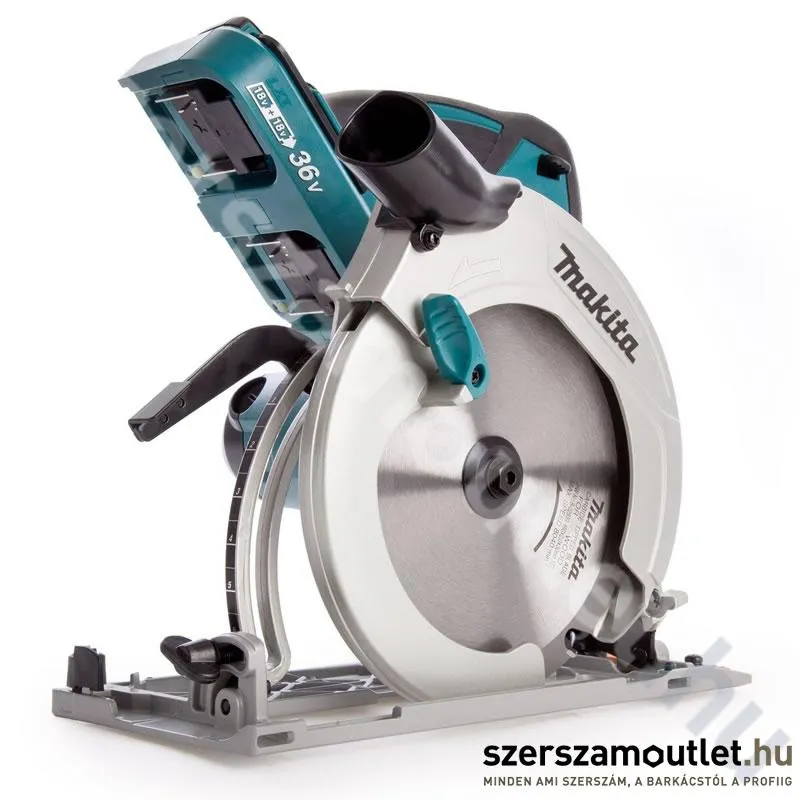 MAKITA DHS710Z Akkus körfűrész (2x18V/190mm) (Akku és töltő nélkül!)