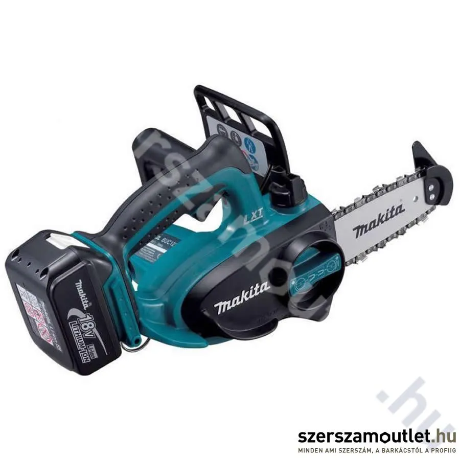 MAKITA DUC122RTE Akkus láncfűrész 11,5cm (2x5,0Ah/18V)