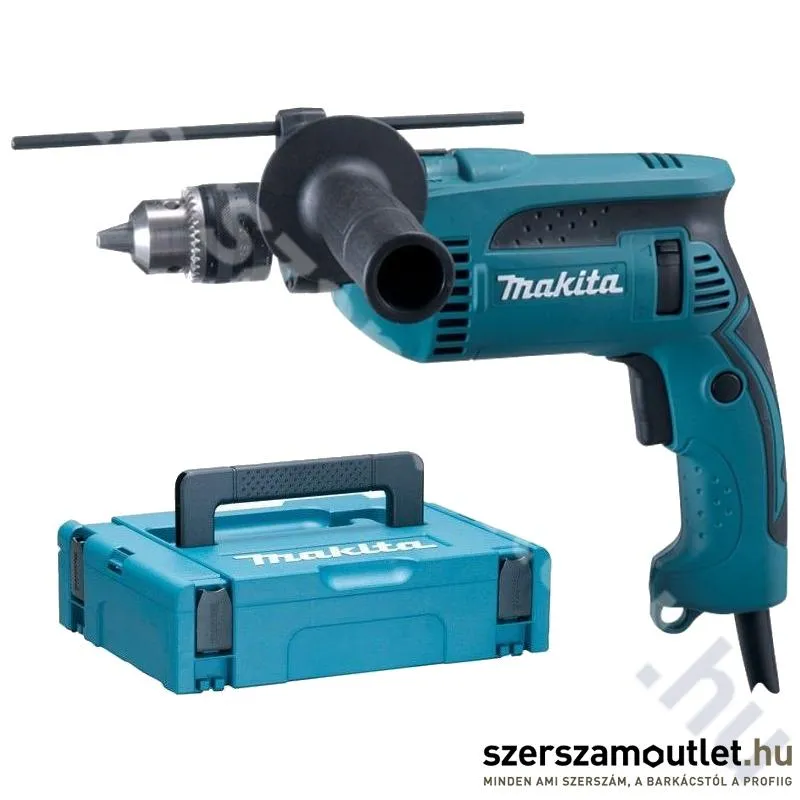 MAKITA HP1640J Ütvefúró MAKPAC kofferben (680W)