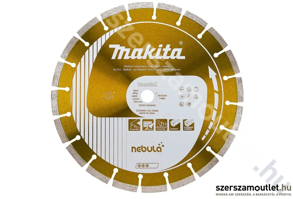 MAKITA NEBULA gyémánttárcsa 125mm (B-53992)