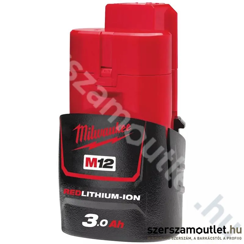 MILWAUKEE M12 B3 Akkumulátor 3,0Ah/12V Li-ion (4932451388)
