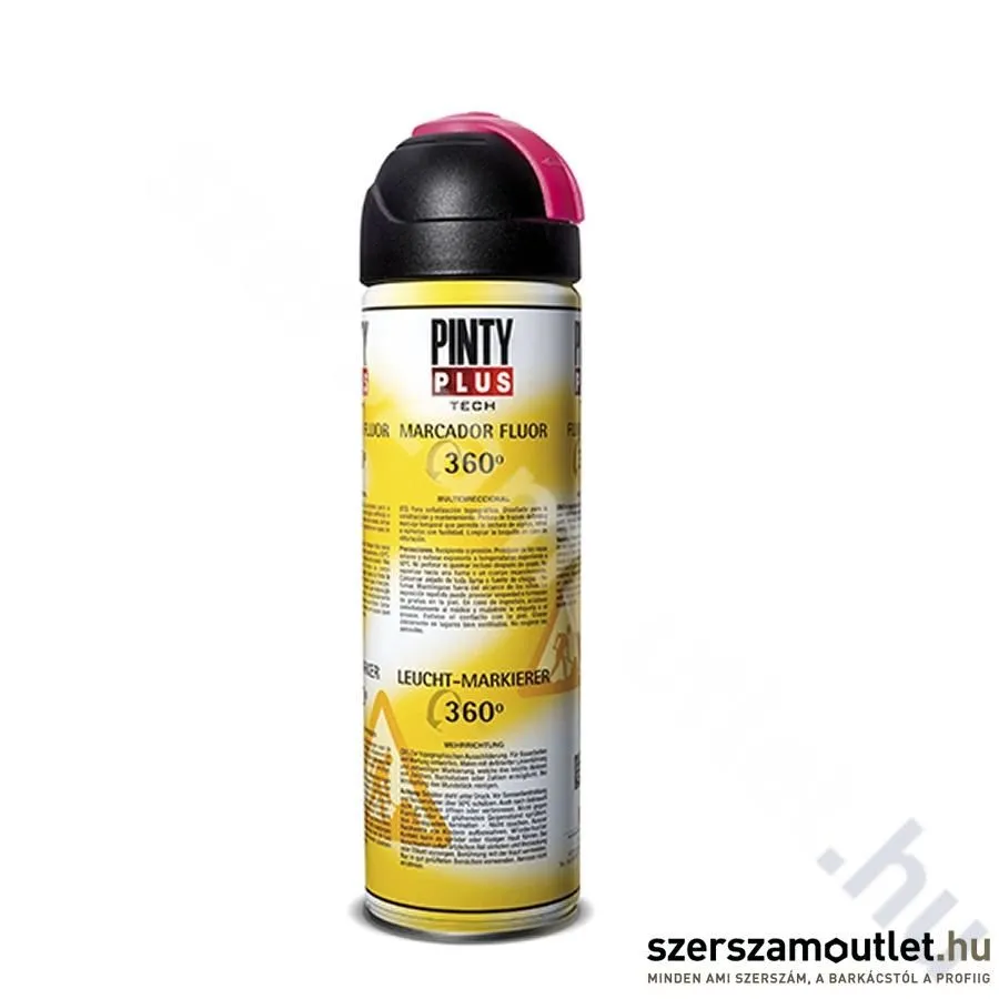 PINTY PLUS T184 Tech Jelölő spray 500ml, RAL 3015 (Világosrózsaszín/Light pink) (251)