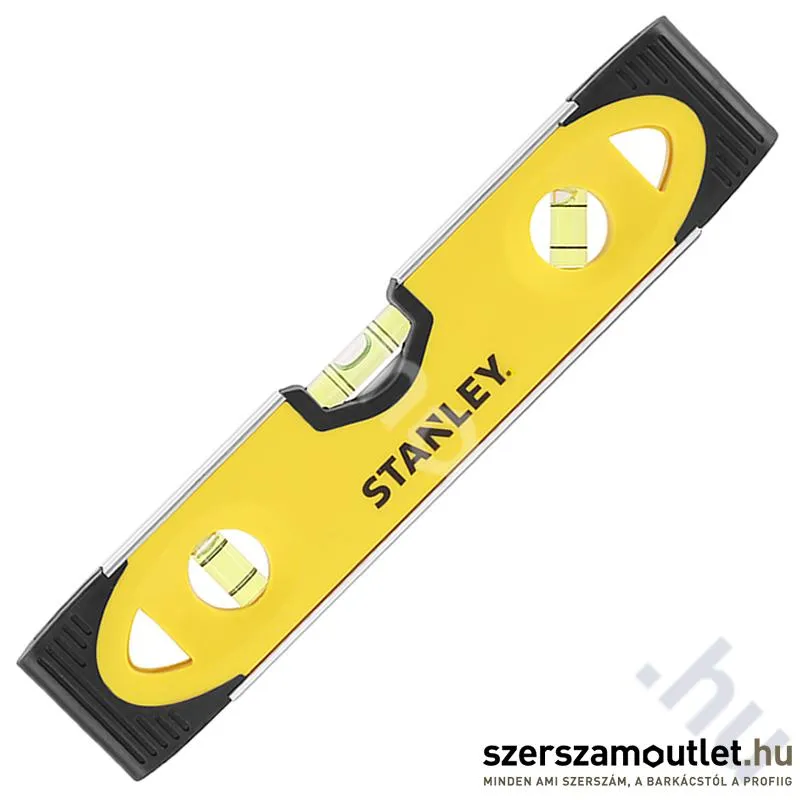 STANLEY Ütésbiztos torpedo vízmérték 25cm (0-43-511)