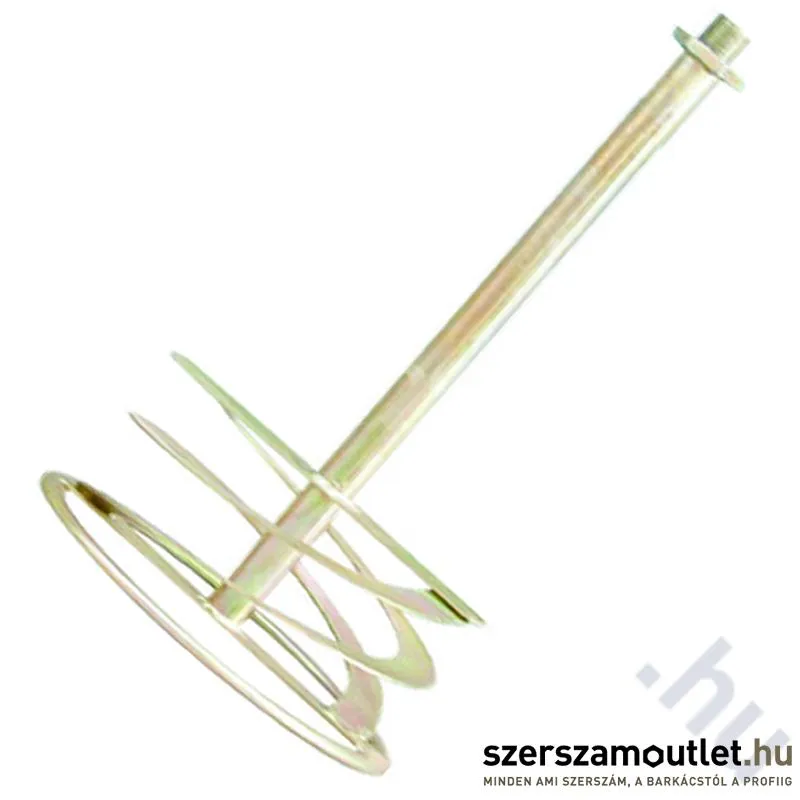 BAUTOOL Habarcskeverő horganyzott (120x600mm) M14 horganyzott (menetes)