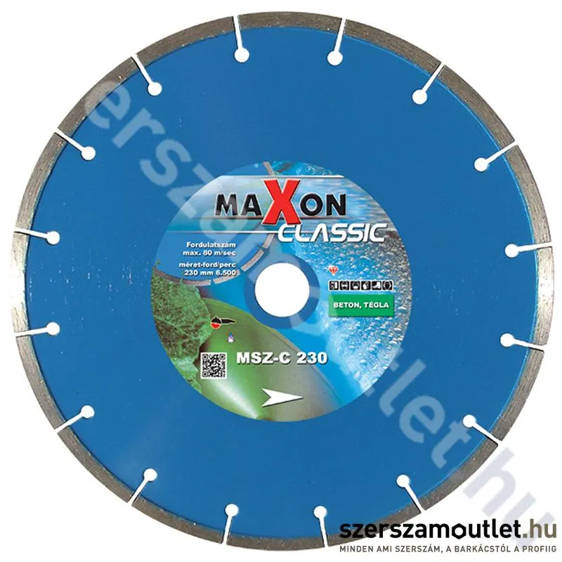 DIATECH MAXON Gyémánttárcsa 125mm (MSZ125C)