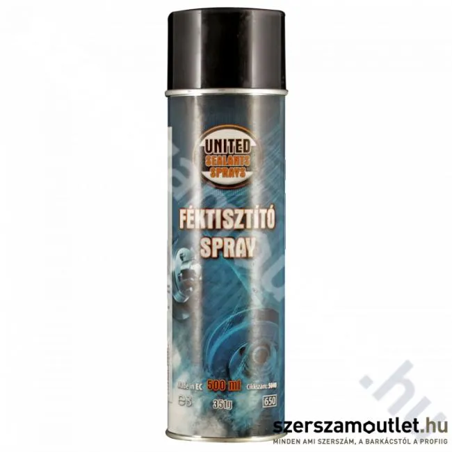 UNITED SEALANTS Féktisztító spray 500ml (US5040)