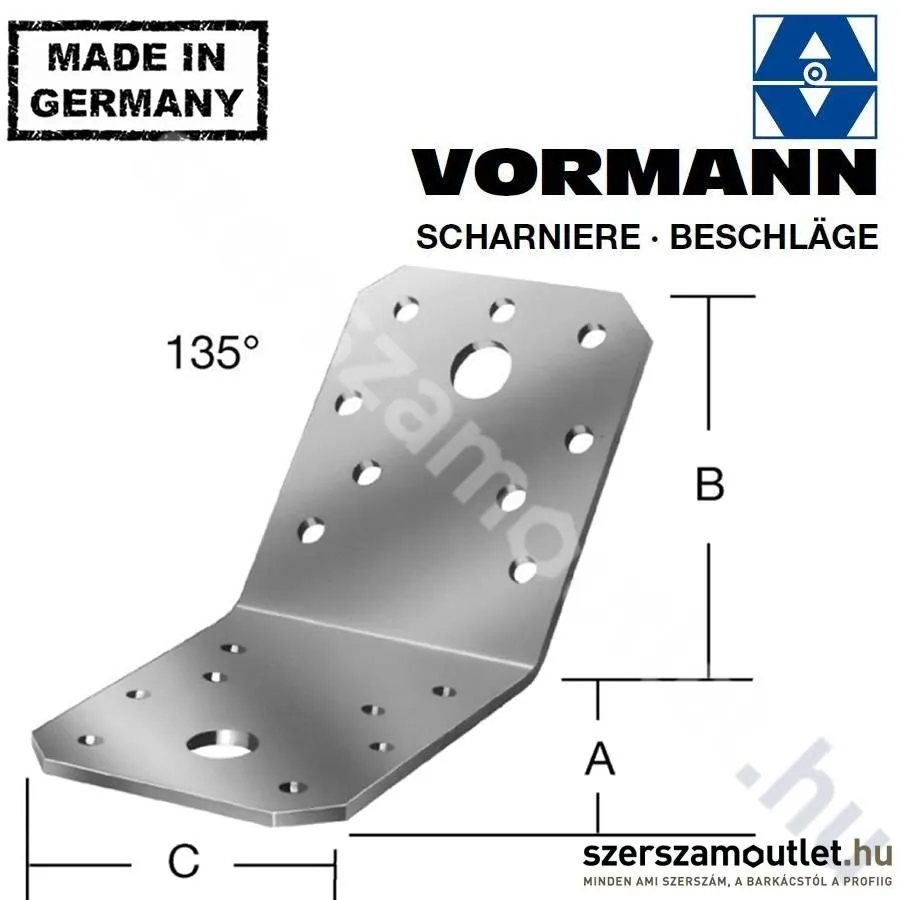 VORMANN Dúcösszekötő 70x70x55mm (71107)