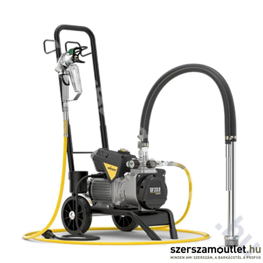 WAGNER SuperFinish 23 Pro airless festékszóró rendszer (1300W/250bar)
