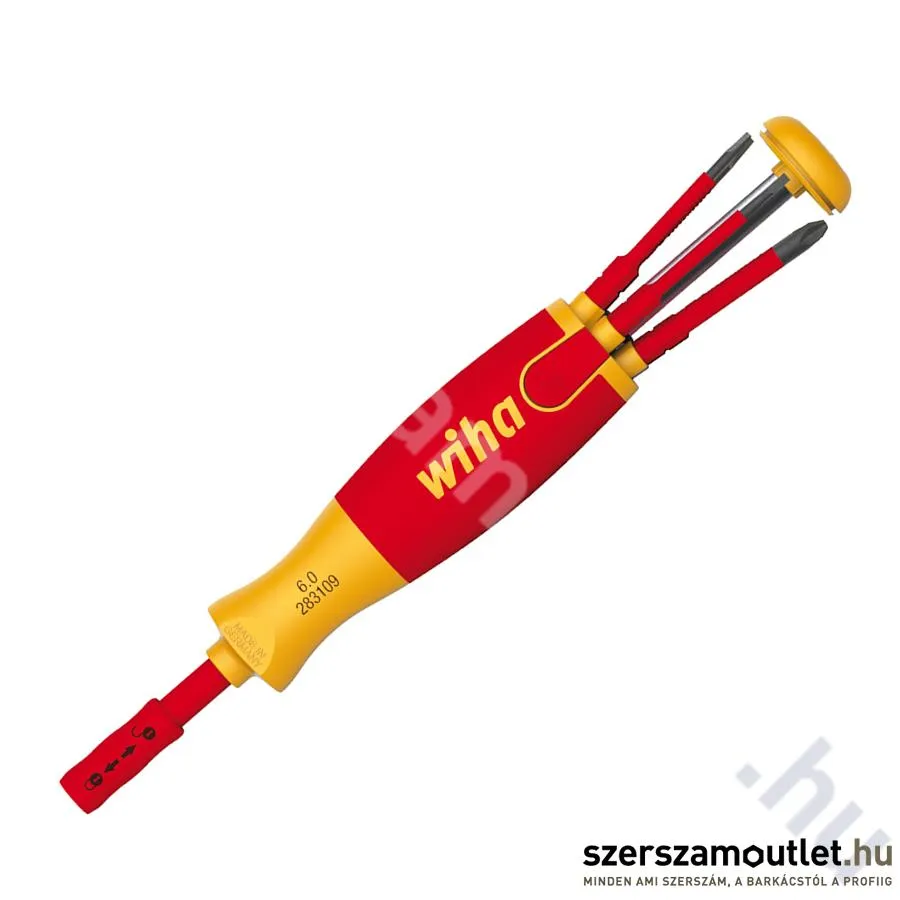 WIHA LiftUp Electric VDE bittartó készlet 6r. SL+PH+SL/PZ (SB283109021/No.38613)