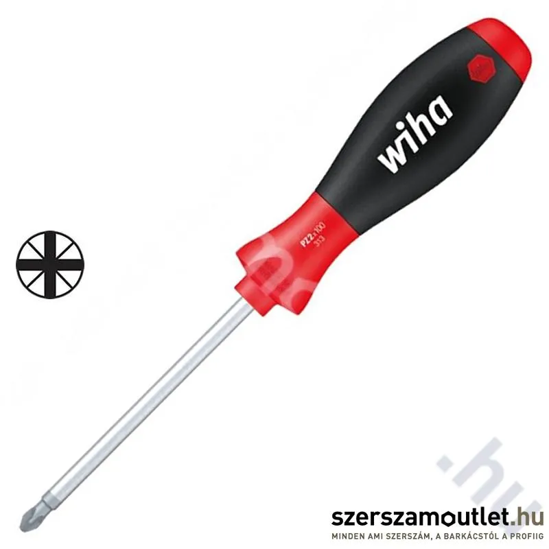 WIHA SoftFinish Pozidriv csavarhúzó PZ1x300 313/No.26454