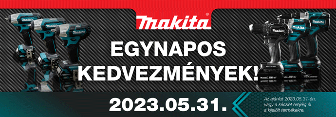 Makita Road Show 2023 kedvezmények