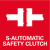 Metabo S-automatic biztonsági kuplung: A hajtómű mechanikus szétkapcsolása a betétszerszám blokkolása esetén a biztonságos munkavégzés érdekében