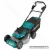 MAKITA DLM536PG4 Akkus Önjáró 2 sebességes önjáró fűnyíró,fémház (4x18V/6,0Ah/53cm) (2x18V)