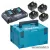 MAKITA 18V LXT Li-ion 4x5,0 Ah akku + DC18RD duplatöltő készlet + MAKPAC (197626-8)