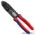 KNIPEX Krimpelő fogó (blankoló) barnított 230mm (97 21 215B)