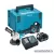 MAKITA DGA513RTJ Akkus szénkefementes fordulatszabályzós sarokcsiszoló 125mm (2x5,0Ah/18V)