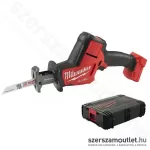 MILWAUKEE M18 FHZ-0X Akkus szénkefementes orrfűrész HD kofferben (18V) (Akku ...