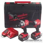 MILWAUKEE M18 FPP2A2-502X FUEL Akkus szénkefementes erőcsomag (2x5,0Ah/18V) ...