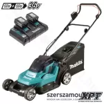 MAKITA DLM432PT2 Akkus fűnyíró (2x18V/2x5,0Ah/43cm)
