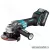 MAKITA GA013GM201 Akkus szénkefementes sarokcsiszoló 125mm, MAKPAC kofferben (2x4,0Ah/40V)
