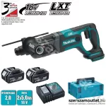 MAKITA DHR241RTJ Akkus fúró-vésőkalapács MAKPAC kofferben (2x5,0Ah/18V)